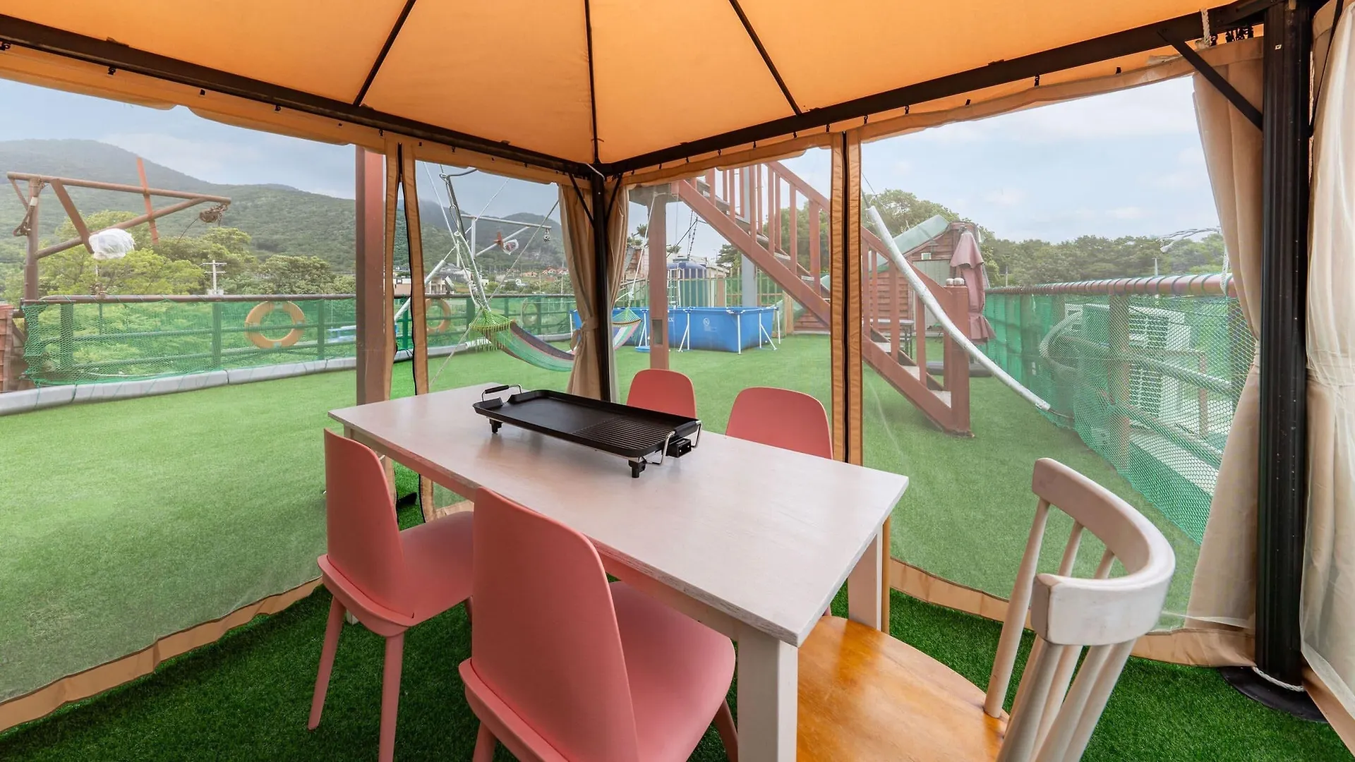 바다배 범선 키즈 펜션 인천