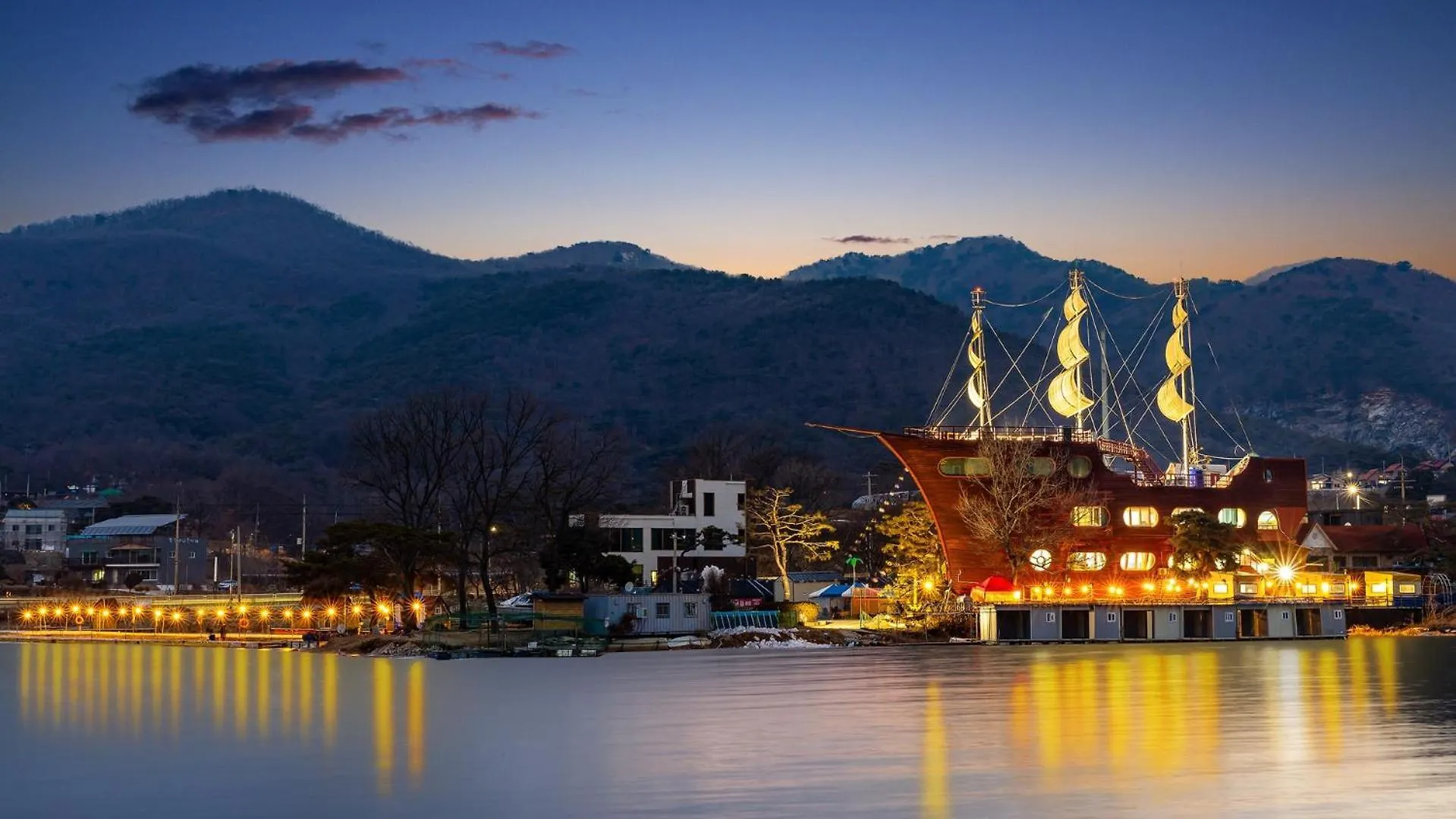 바다배 범선 키즈 펜션 인천